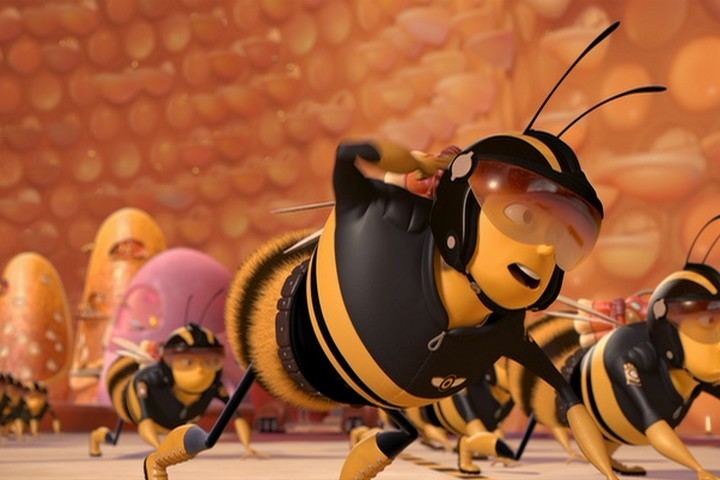 The poster of Bee Movie